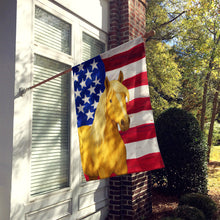 Load image into Gallery viewer, Palomino Tennessee Walking Horse American House Flag