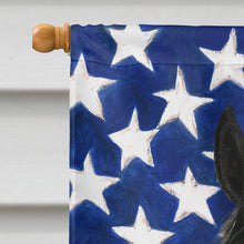 Load image into Gallery viewer, Black Thoroughbred Horse American House Flag