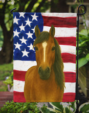 Load image into Gallery viewer, Bay Welsh Pony American Garden Flag