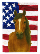 Load image into Gallery viewer, Bay Welsh Pony American Garden Flag