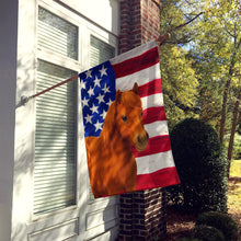Load image into Gallery viewer, Chestnut Welsh Pony American House Flag