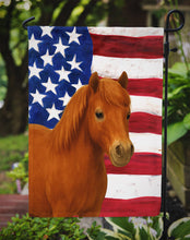 Load image into Gallery viewer, Chestnut Welsh Pony American Garden Flag