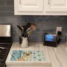 Load image into Gallery viewer, Anatolian Shepherd Dog Coastal Sea Glass Glass Cutting Board