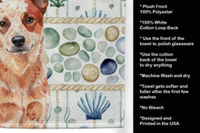 Load image into Gallery viewer, Red Heeler Australian Cattle Dog Coastal Sea Glass Kitchen Towel
