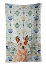 Load image into Gallery viewer, Red Heeler Australian Cattle Dog Coastal Sea Glass Kitchen Towel
