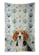 Load image into Gallery viewer, Beagle Coastal Sea Glass Kitchen Towel