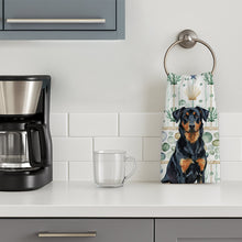 Load image into Gallery viewer, Beauceron Coastal Sea Glass Kitchen Towel