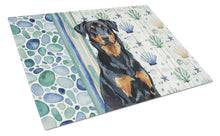 Load image into Gallery viewer, Beauceron Coastal Sea Glass Glass Cutting Board