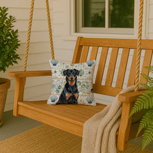 Load image into Gallery viewer, Beauceron Coastal Sea Glass Throw Pillow