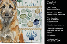 Load image into Gallery viewer, Belgian Laekenois Coastal Sea Glass Kitchen Towel