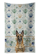 Load image into Gallery viewer, Belgian Malinois Coastal Sea Glass Kitchen Towel