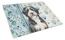 Load image into Gallery viewer, Berndoodle Coastal Sea Glass Glass Cutting Board