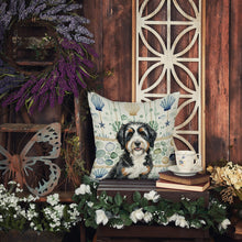 Load image into Gallery viewer, Berndoodle Coastal Sea Glass Throw Pillow