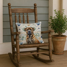 Load image into Gallery viewer, Brindle Boerboel Coastal Sea Glass Throw Pillow