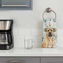 Load image into Gallery viewer, Fawn Boerboel Coastal Sea Glass Kitchen Towel