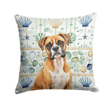 Load image into Gallery viewer, Boxer Coastal Sea Glass Throw Pillow