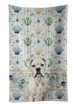 Load image into Gallery viewer, White Boxer Coastal Sea Glass Kitchen Towel