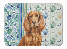 Load image into Gallery viewer, Boykin Spaniel Coastal Sea Glass Memory Foam Kitchen Mat