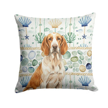 Load image into Gallery viewer, Bracco Italiano Coastal Sea Glass Throw Pillow