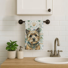 Load image into Gallery viewer, Cairn Terrier Coastal Sea Glass Kitchen Towel