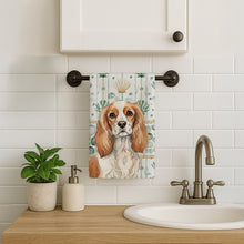 Load image into Gallery viewer, Blenheim Cavalier Spaniel Coastal Sea Glass Kitchen Towel