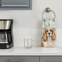 Load image into Gallery viewer, Blenheim Cavalier Spaniel Coastal Sea Glass Kitchen Towel