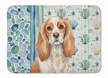 Load image into Gallery viewer, Blenheim Cavalier Spaniel Coastal Sea Glass Memory Foam Kitchen Mat