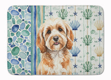 Load image into Gallery viewer, Cavapoo Coastal Sea Glass Memory Foam Kitchen Mat