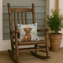 Load image into Gallery viewer, Chesapeake Bay Retriever Coastal Sea Glass Throw Pillow