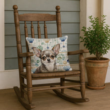 Load image into Gallery viewer, Chihuahua Coastal Sea Glass Throw Pillow