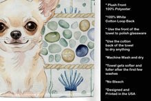 Load image into Gallery viewer, Cream Chihuahua Coastal Sea Glass Kitchen Towel