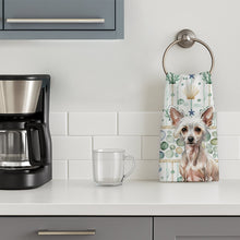 Load image into Gallery viewer, Hairless Chinese Crested Coastal Sea Glass Kitchen Towel