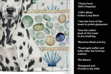 Load image into Gallery viewer, Dalmatian Coastal Sea Glass Kitchen Towel