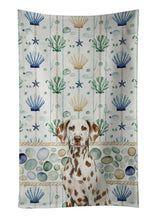 Load image into Gallery viewer, Liver Dalmatian Coastal Sea Glass Kitchen Towel