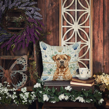 Load image into Gallery viewer, Dogue de Bordeaux Coastal Sea Glass Throw Pillow