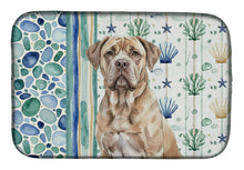 Load image into Gallery viewer, Isabella Dogue de Bordeaux Coastal Sea Glass Dish Drying Mat