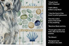 Load image into Gallery viewer, Blue Belton English Setter Coastal Sea Glass Kitchen Towel