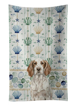 Load image into Gallery viewer, Liver Belton English Setter Coastal Sea Glass Kitchen Towel