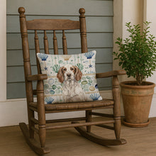 Load image into Gallery viewer, Liver Belton English Setter Coastal Sea Glass Throw Pillow