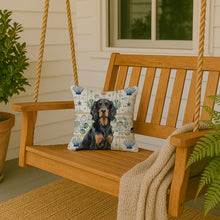 Load image into Gallery viewer, Gordon Setter Coastal Sea Glass Throw Pillow