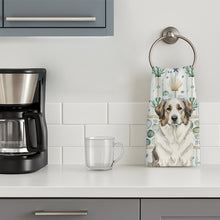 Load image into Gallery viewer, Badger Great Pyrenees Coastal Sea Glass Kitchen Towel