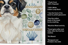 Load image into Gallery viewer, Tricolor Japanese Chin Coastal Sea Glass Kitchen Towel