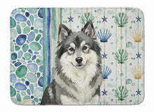 Load image into Gallery viewer, Keeshond Coastal Sea Glass Memory Foam Kitchen Mat