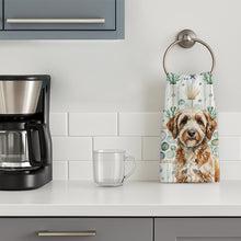 Load image into Gallery viewer, Lagotto Romagnolo Coastal Sea Glass Kitchen Towel