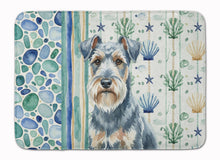 Load image into Gallery viewer, Blue Lakeland Terrier Coastal Sea Glass Memory Foam Kitchen Mat