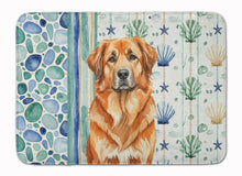 Load image into Gallery viewer, Red Leonberger Coastal Sea Glass Memory Foam Kitchen Mat