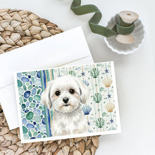 Load image into Gallery viewer, Maltese Coastal Sea Glass Greeting Cards Pack of 8