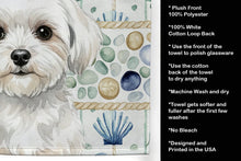 Load image into Gallery viewer, Maltese Coastal Sea Glass Kitchen Towel
