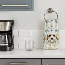 Load image into Gallery viewer, Maltipoo Coastal Sea Glass Kitchen Towel