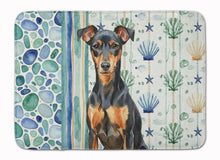 Load image into Gallery viewer, Manchester Terrier Coastal Sea Glass Memory Foam Kitchen Mat